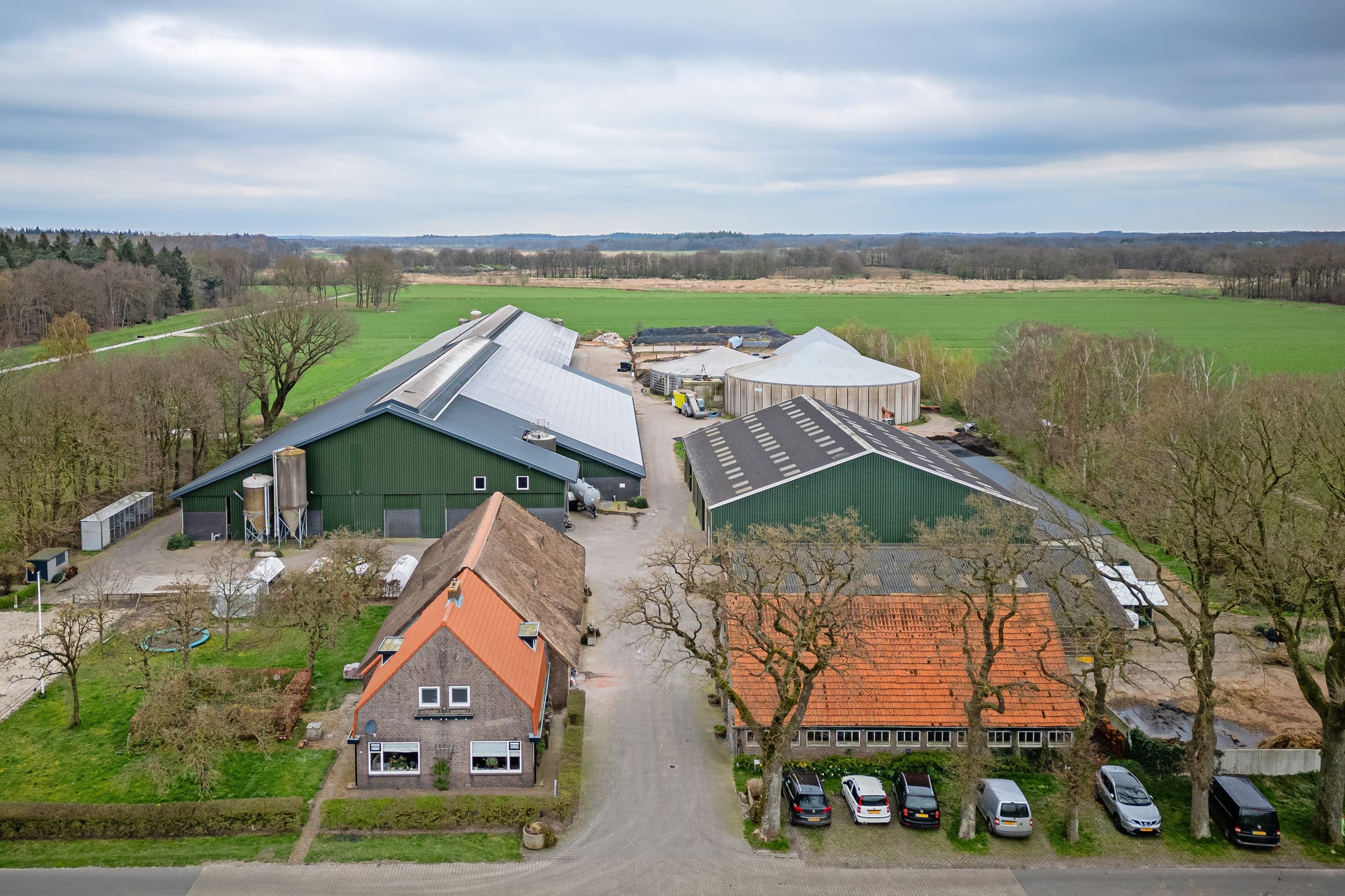 Het melkveebedrijf Riedstra-Hoving in Veenhuizen (Dr.) met 420 melkkoeien en 200 stuks vrouwelijk jongvee op 240 hectare, waarvan 85 hectare eigendom. Foto’s: Andrea van Schaik
