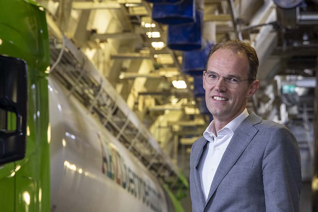 Directeur Marcel Roordink van ABZ De Samenwerking is tevreden met de resultaten ondanks een krimpende markt, erkennend dat het herhalen van het uitzonderlijk goede jaar in 2022 een uitdaging was. - Foto: Koos Groenewold
