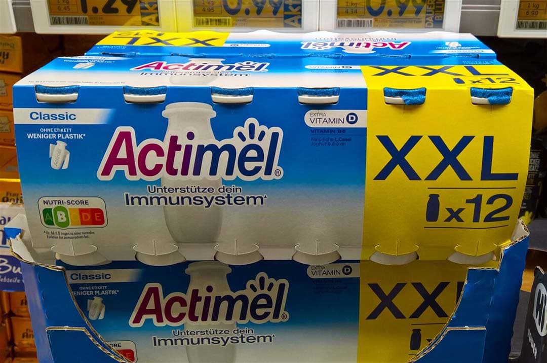 Vooral de merken Actimel, Danone, YoPro en Alpro draaien goed. - Foto: ANP