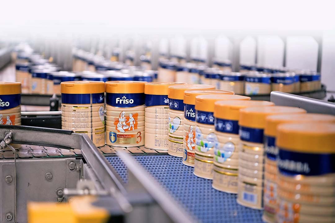 FrieslandCampina-CEO Jan Derck Van Karnebeek: “Het merk Friso heeft in China exceptioneel gedraaid.” - Foto: FrieslandCampina
