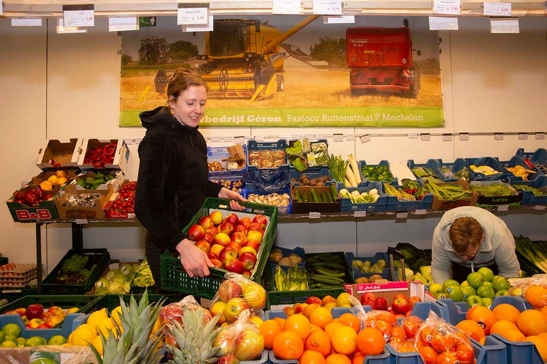 Britt Géron (24) is opvolger in het akkerbouwbedrijf van haar ouders. - Foto's: Twan Wiermans