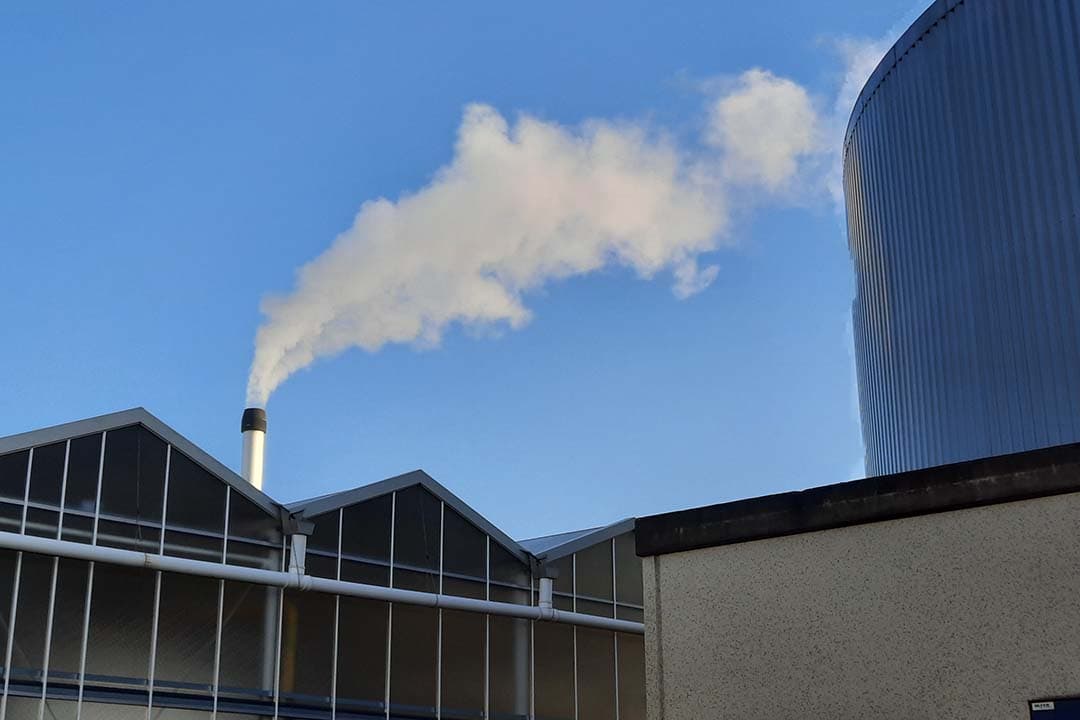 In 2023 nam de uitstoot van broeikasgassen in de landbouw met 2% toe, vooral door meer gebruik van aardgas in warmtekrachtinstallaties door tuinders. - Foto: Groenten & Fruit