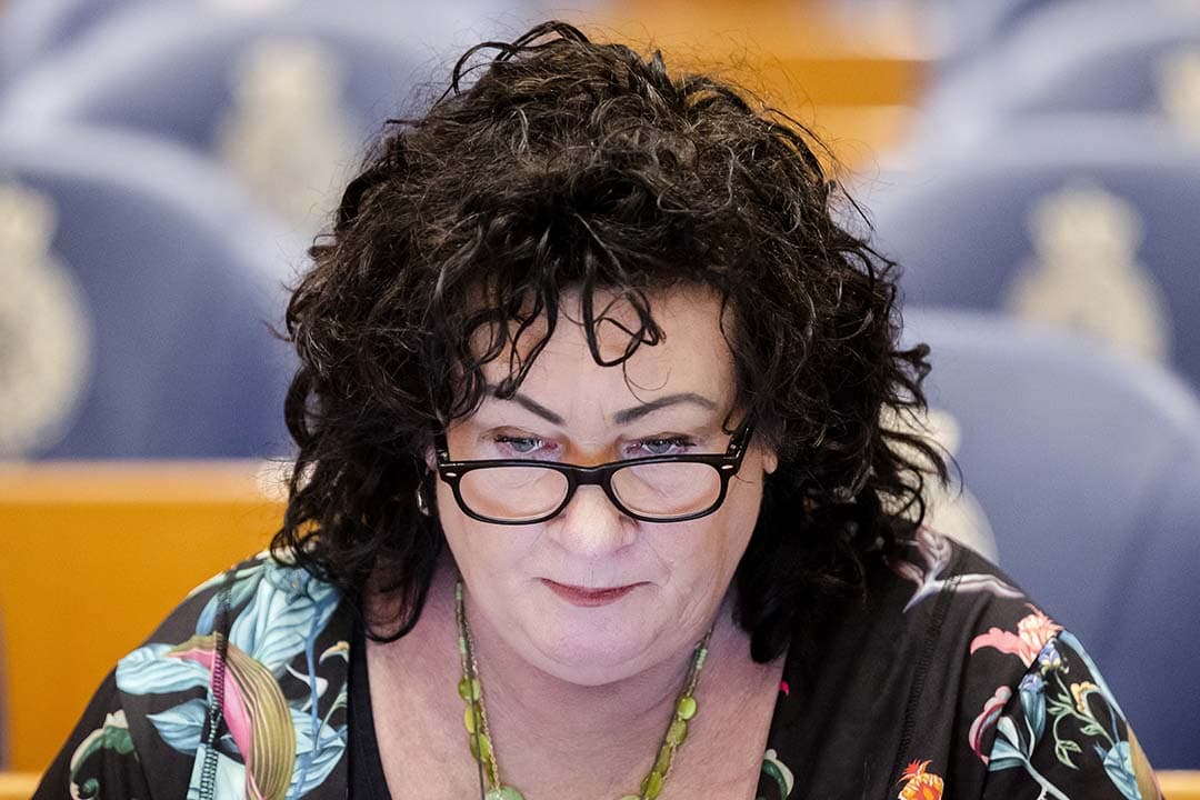 Caroline van der Plas (BBB) voorafgaand aan het wekelijkse vragenuur in de Tweede Kamer, vandaag, dinsdag 5 maart. - Foto: ANP