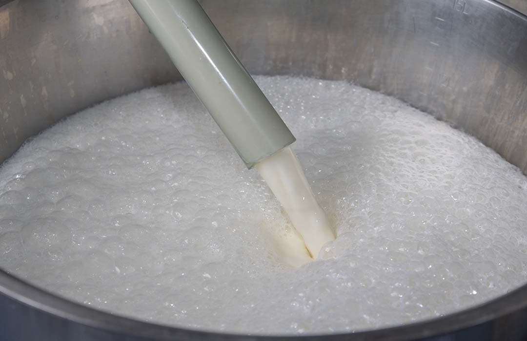 Zuivel in appelsap