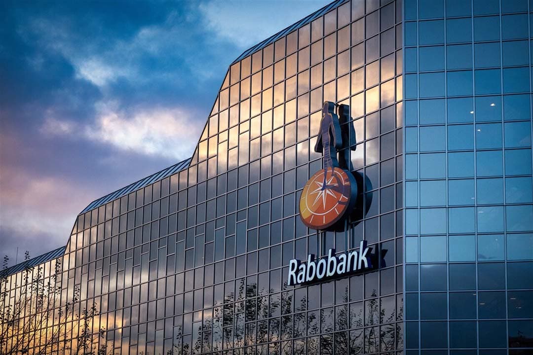 Hoofdkantoor Rabobank in Utrecht, waar plannen voor rentekorting op nieuwe leningen voor duurzame veehouders worden gesmeed. - Foto: ANP
