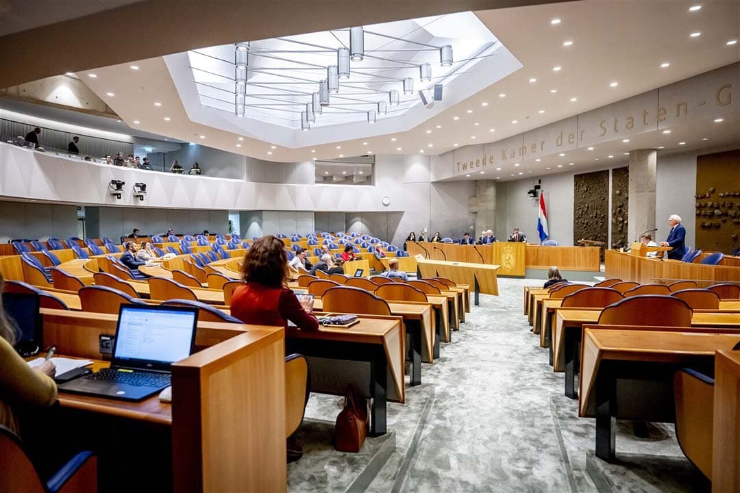 Het landbouwdebat in de Tweede Kamer op 21 december 2023. - Foto: ANP