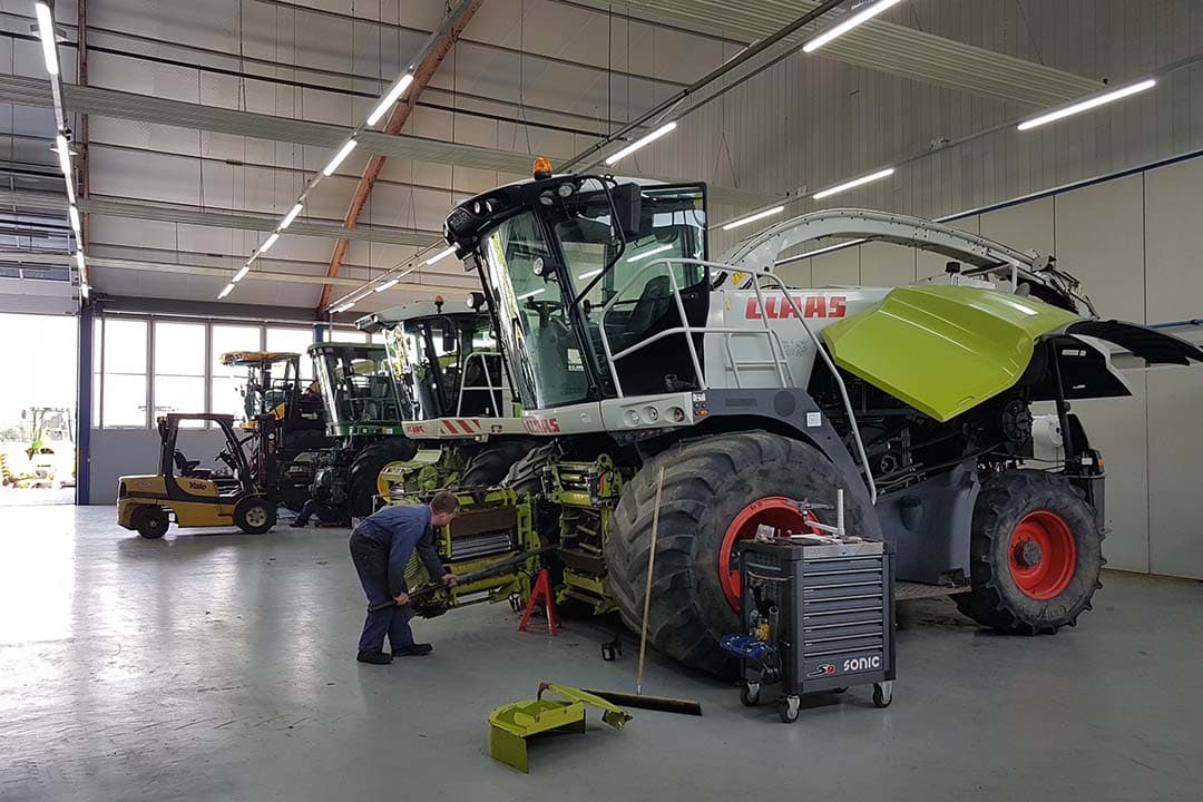 Alle hakselaars ondergaan bij AM Machinery een zeer uitgebreide inspectie. - Foto's: AM Machinery