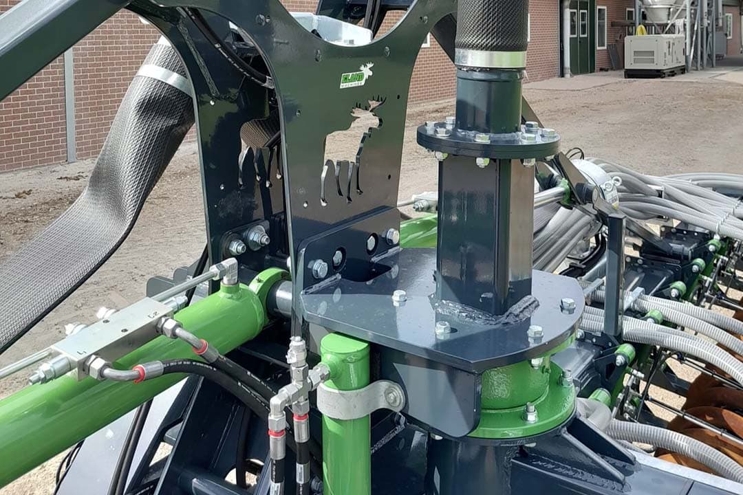 De modulaire bouw maakt dat sleepslangarm Mani-Ject ook achteraf is op te bouwen op bemesters vanaf productiejaar 2023.