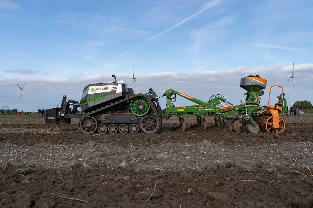 AgXeed, fabrikant van landbouwrobots, gaat robots bouwen in Grubbenvorst (L.), op de plek waar machinefabrikant Agco voorheen TerraGator-zelfrijders en Challenger-spuiten bouwde. - Foto: Stadje Media