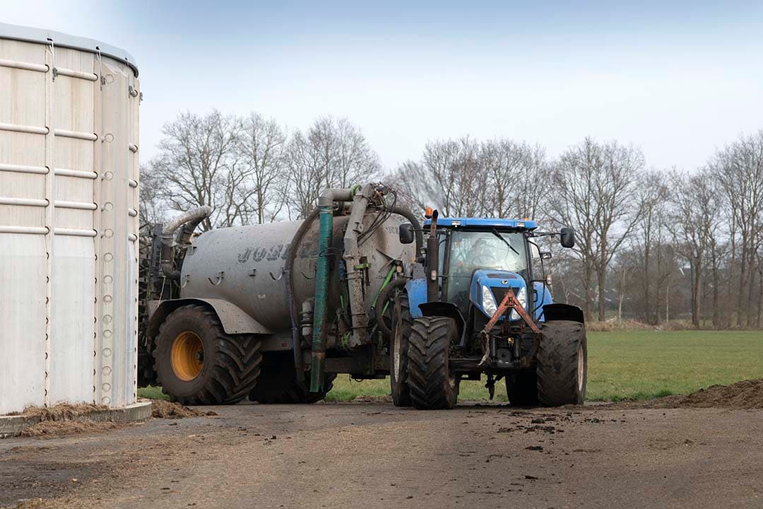 Momenteel wordt 3% van de rundveemest en 14% van de varkensmest vergist. - Foto: Mark Pasveer