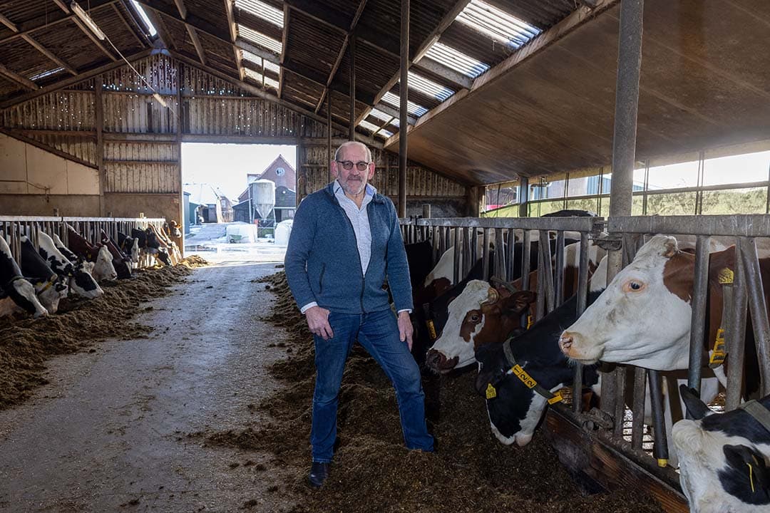 Jan den Boer werd niet gelukkig van koeien melken maar hij sprak er met niemand over. Pas toen zijn vader plotseling overleed veranderde dat. - Foto's: Peter Roek