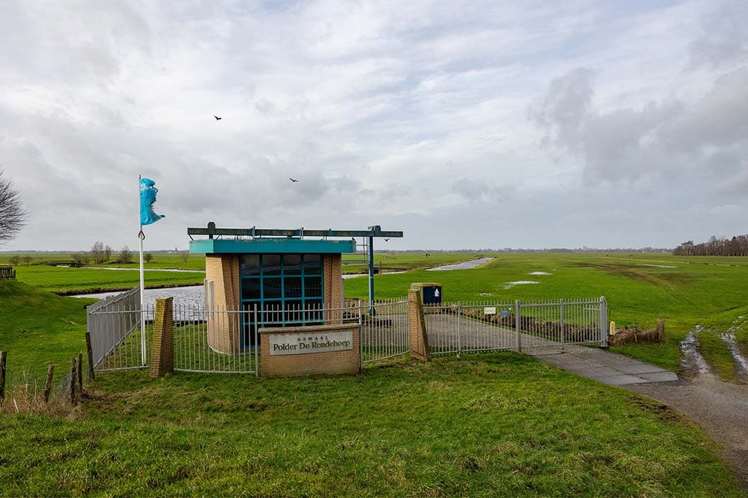 Het veenweidegebied De Ronde Hoep ligt tussen Amsterdam en Amstelveen en is ruim 1000 hectare.  -  Foto's: Herbert Wiggerman
