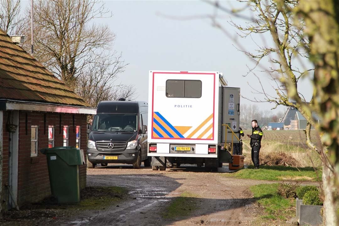 Ontmanteling drugslab in Noord-Brabant. - Foto: ANP