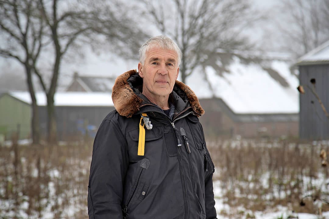 Otto Willem Eleveld: “De trofee van Vogelbescherming Nederland zie ik als een steun in de rug.” - Foto: Hans Banus