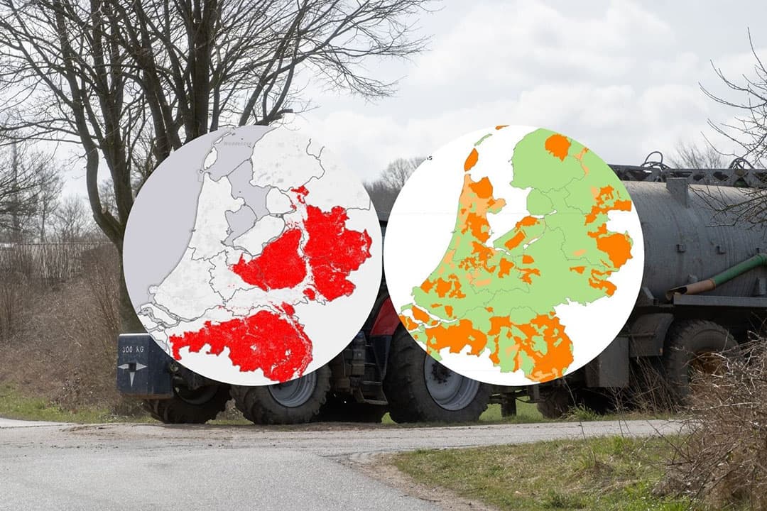 Landbouwminister Piet Adema spreekt over de nieuwe uitdagingen en beleidsveranderingen voor Nederlandse boeren door de aanwijzing van extra Nutriënten Verontreinigd-gebieden (NV-gebieden). - Foto: Canva/Mirko Fabian en LNV, beeldbewerking