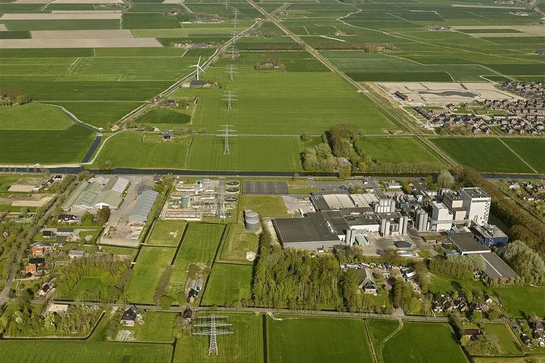 FrieslandCampina-fabriek in Bedum