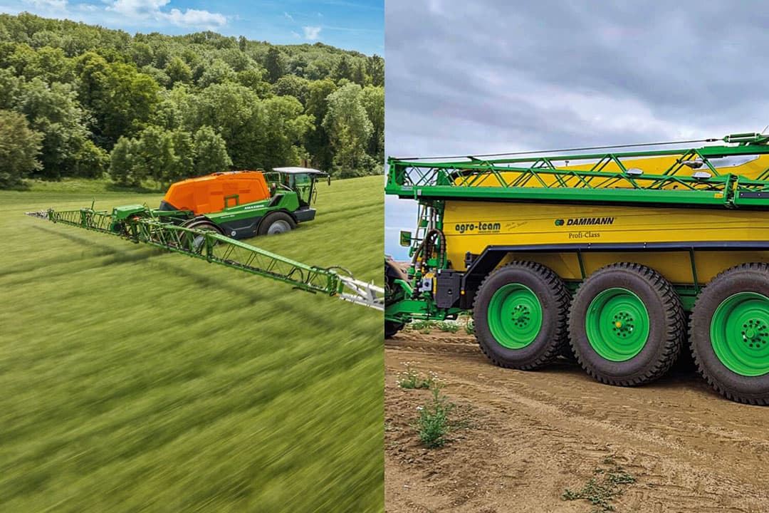 Lees in dit artikel wat de Agritechnica te bieden heeft voor de akkerbouwer. - Foto's: Amazone en Dammann, beeldbewerking