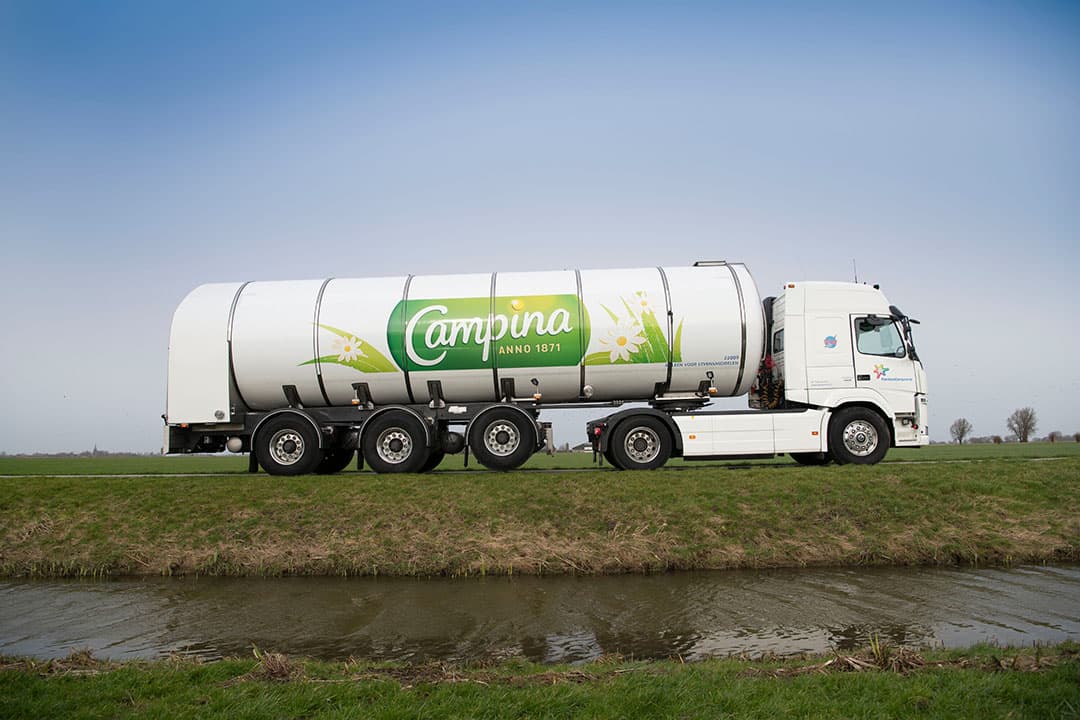 FrieslandCampina verhoogt de melkprijs. - Foto: Mark Pasveer
