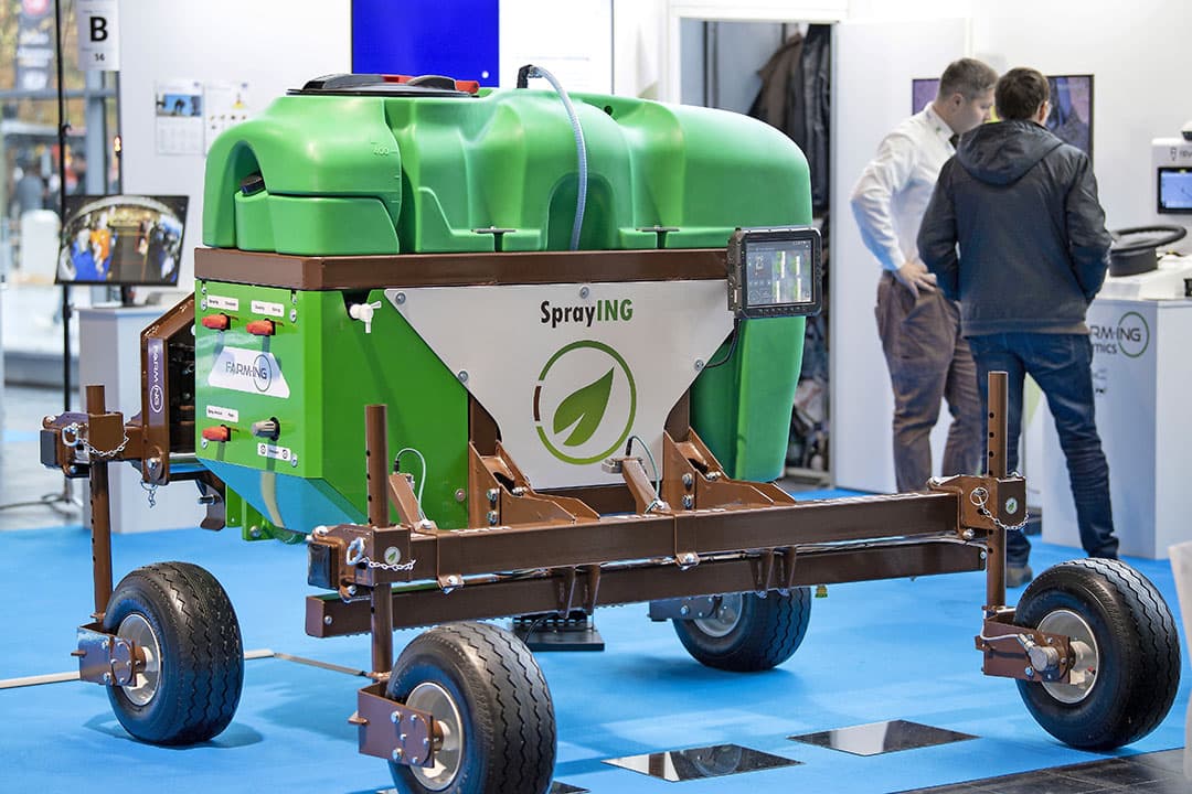 Spotspraytechnologie landbouw