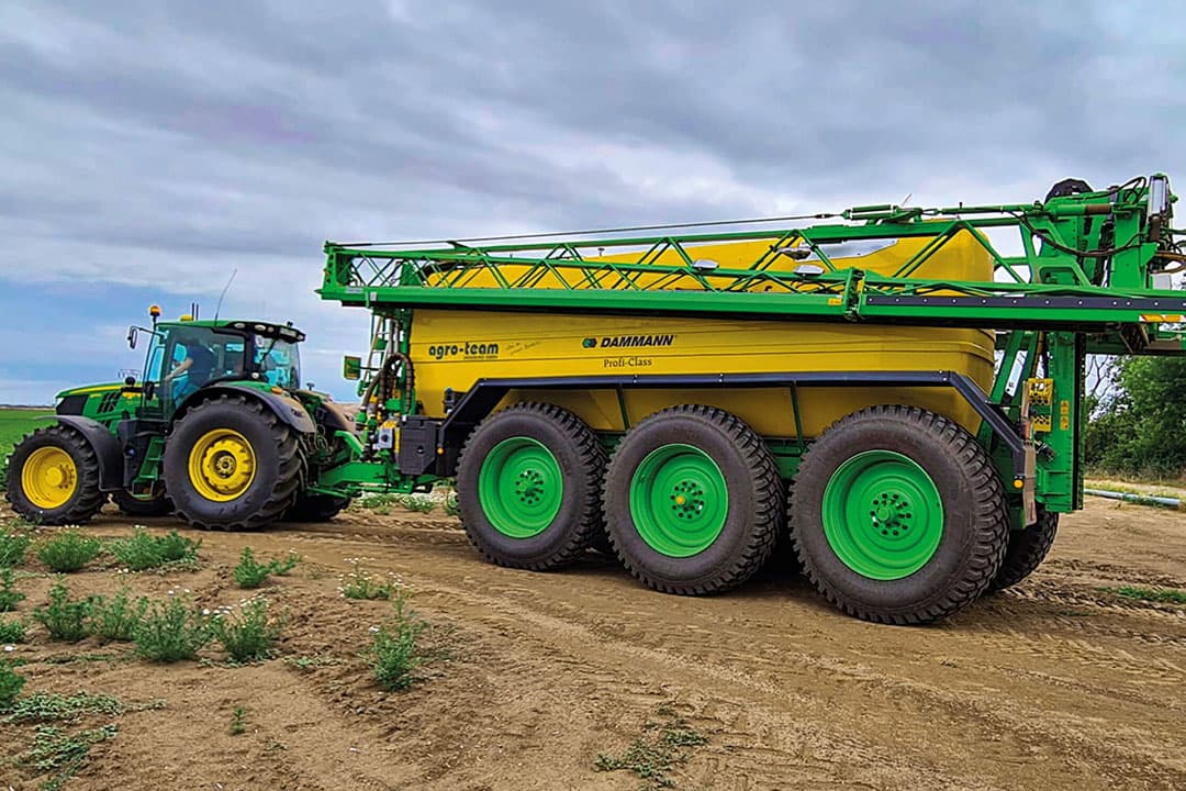 veldspuit met 20.000 litertank