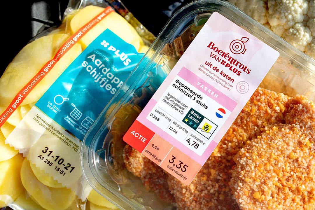 Vlees met Beter Leven keurmerk 1 ster. - Foto: ANP