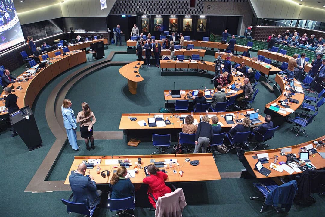 Provinciale Staten van Brabant tijdens een eerdere vergadering. - Foto: ANP