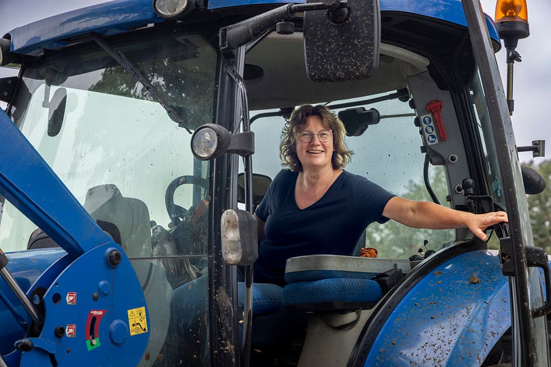 vrouw trekker