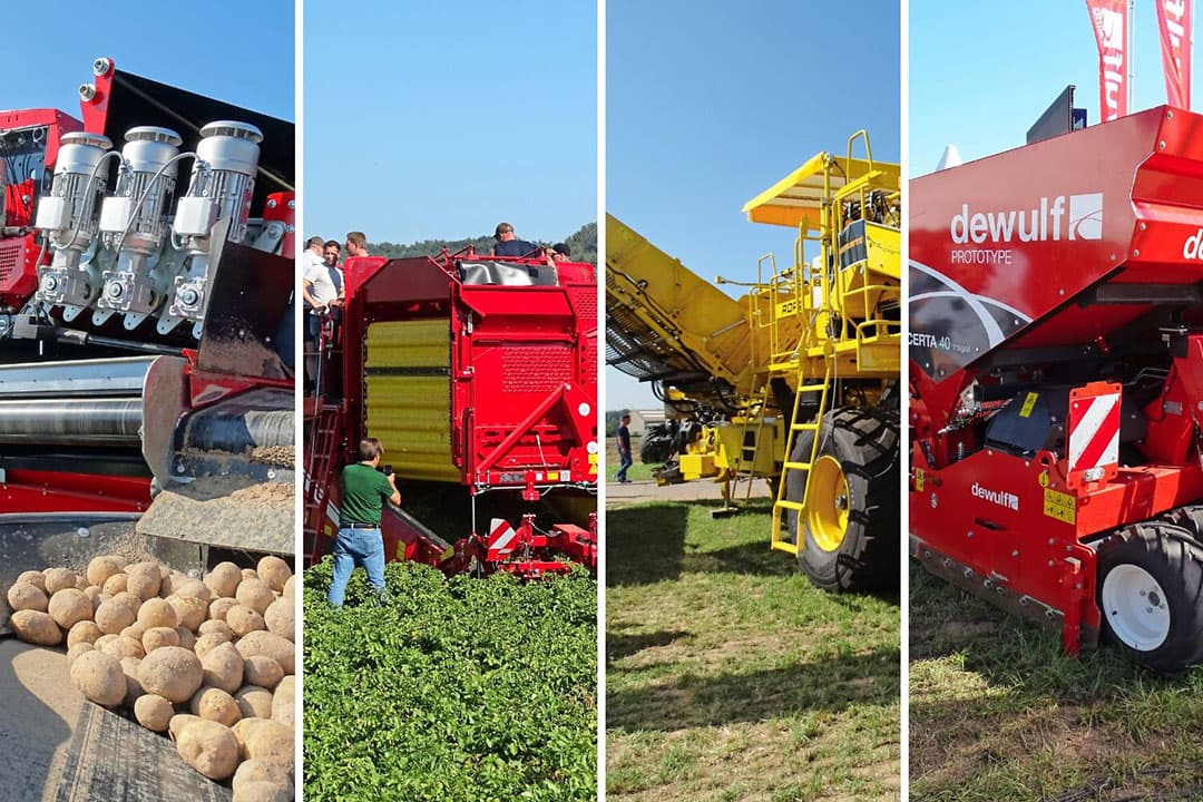 Mechanisatie schittert op Potato Europe 2023. - Foto's: Martijn Knuivers