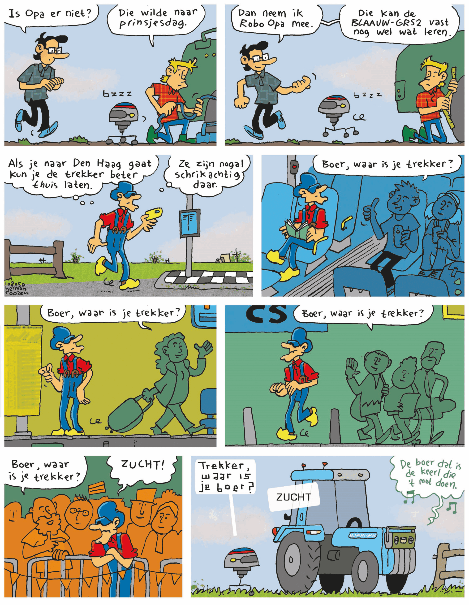 Tekst en tekeningen: Herman Roozen