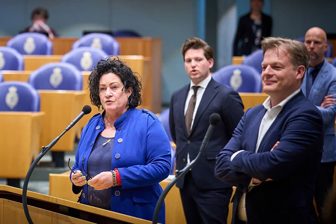 Caroline van der Plas en Pieter Omtzigt tijdens een eerder debat dit jaar in de Tweede Kamer. - Foto: ANP