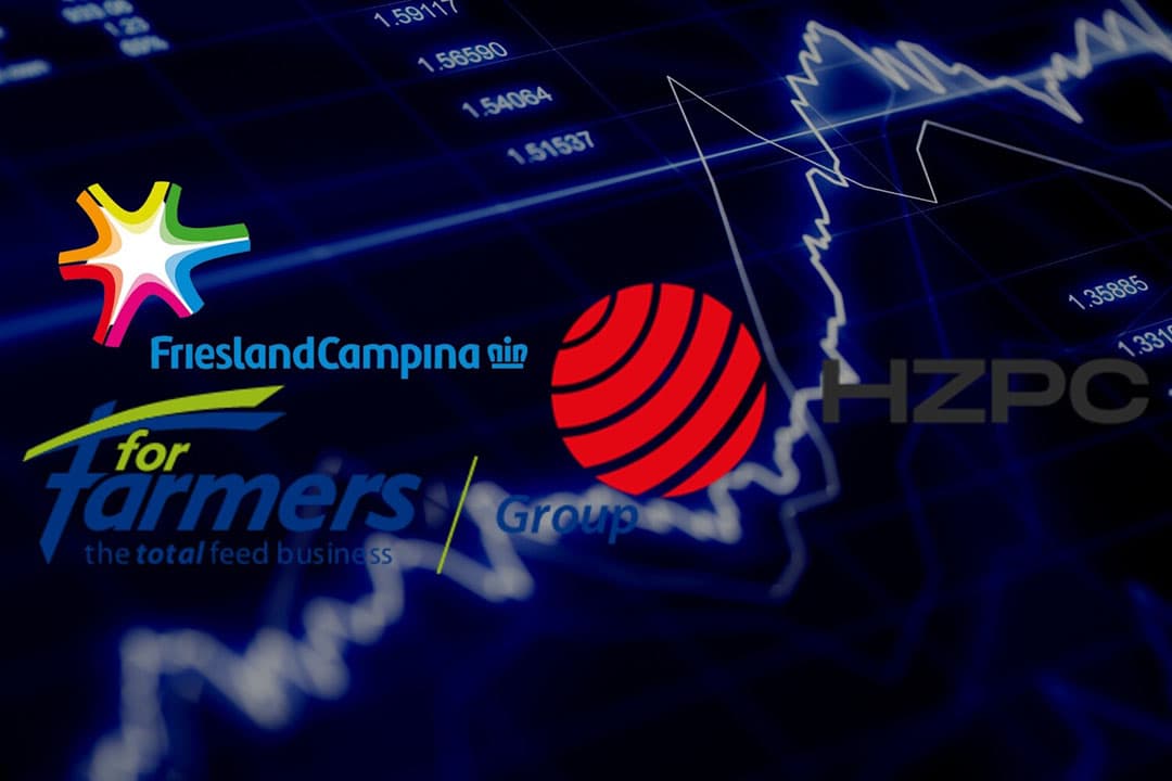 Coöperatieve ondernemingen zijn nu wereldwijde multinationals, een kracht die tegelijkertijd hun zwakte is, aldus columnist Vergaderboer. - Foto: Canva, FrieslandCampina, ForFarmers, HZPC, beeldbewerking