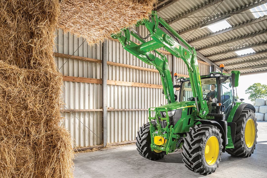 John Deere steekt dit jaar met kop en schouders boven de rest uit, met maar liefst 400 kentekenregistraties op zijn naam in de eerste helft van het jaar. - Foto: John Deere