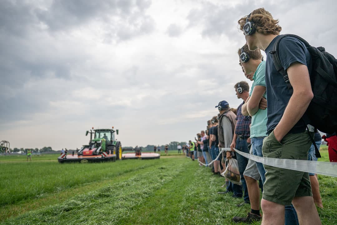 Fotoreportage van de eerste dag van de Grasdag. - Foto's Michel Velderman