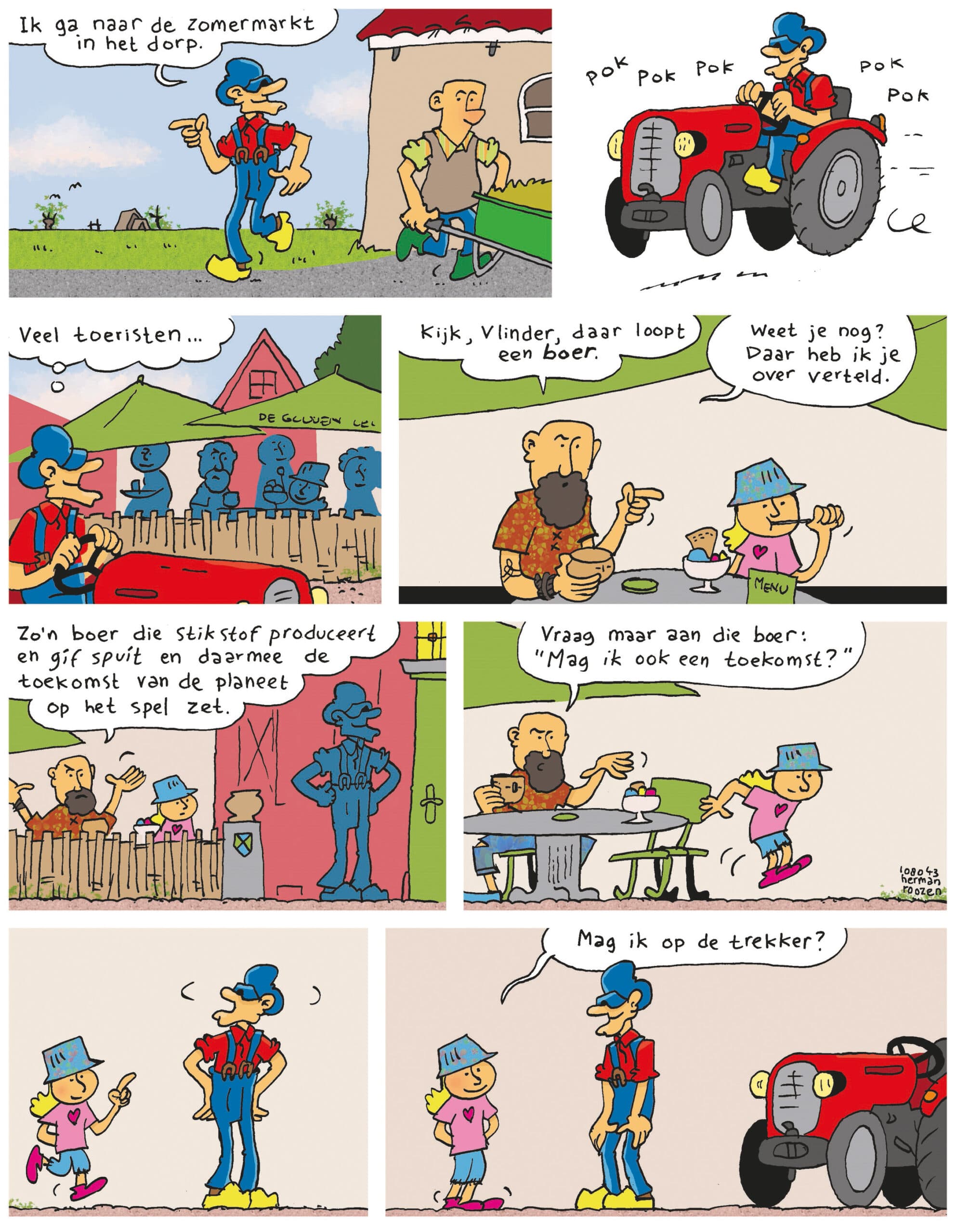 strip opa over trekker