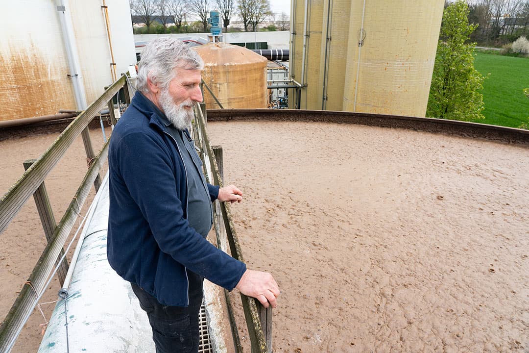 Het systeem van nitrificatie en denitrificatie in silo’s is een variant op een concept bekend van rioolzuiveringen. - Foto's: Jan Willem Schouten
