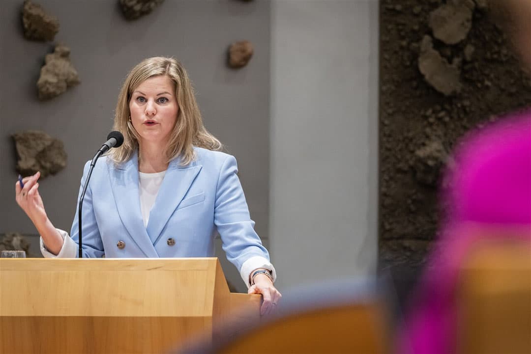 Liesje Schreinemacher, minister voor Buitenlandse Handel en Ontwikkelingssamenwerking. - Foto: ANP