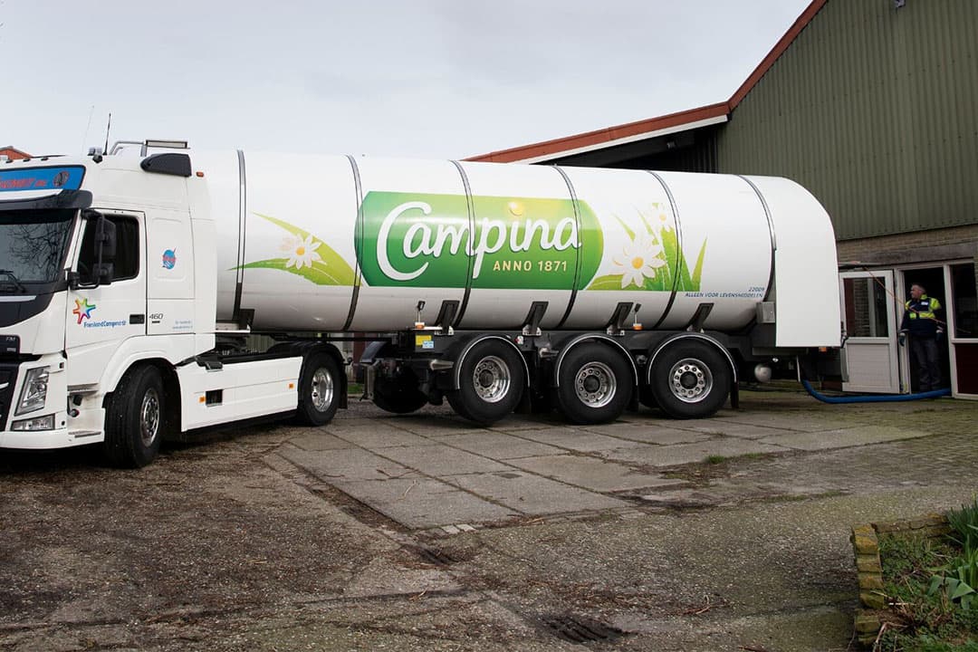 FrieslandCampina houdt de garantieprijs voor juni gelijk. - Foto Mark Pasveer
