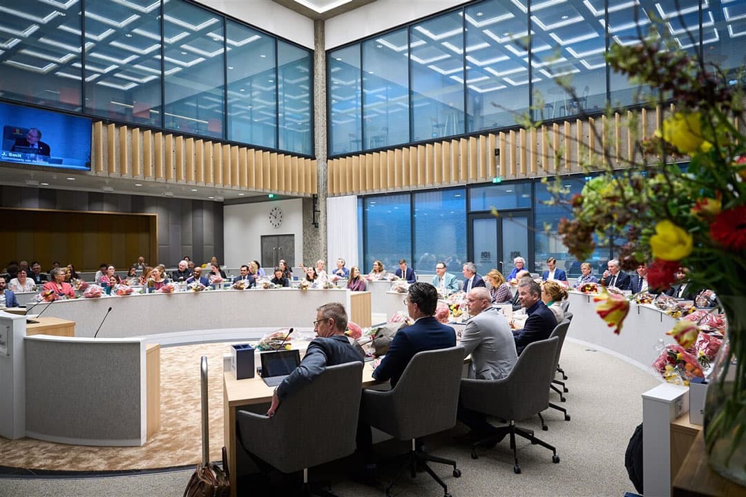 Installatie van nieuwe Statenleden in de provincie Zuid-Holland. - Foto: ANP