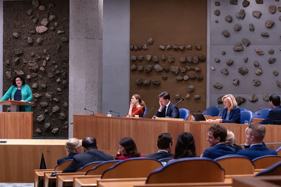 De Tweede Kamer debatteerde met de premier en de vicepremiers over de uitslag van de Provinciale-Statenverkiezingen, woensdag 5 april. - Foto: ANP