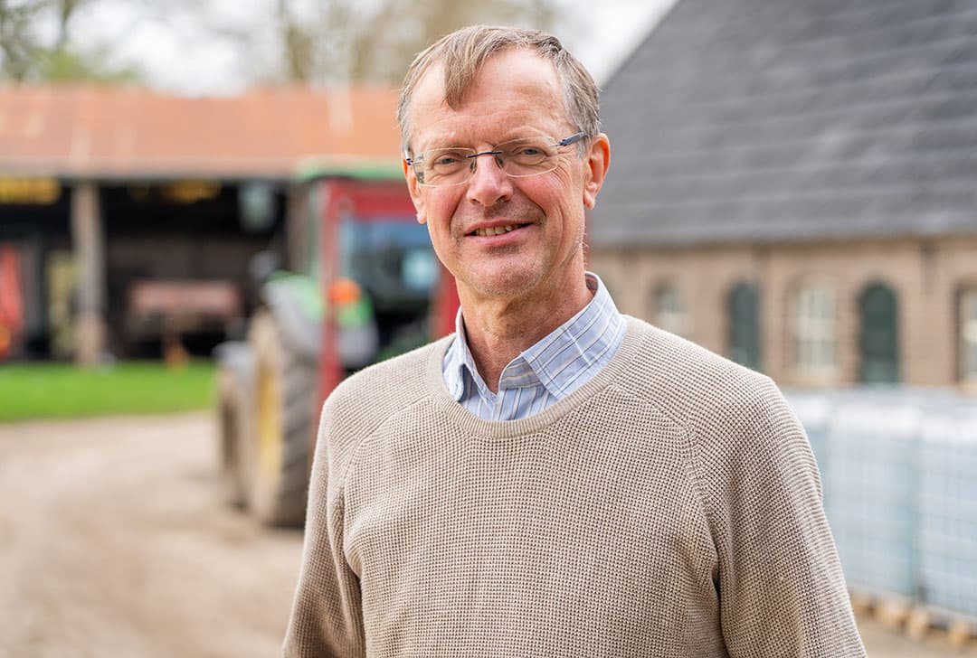 Dirk-Jan Schoonman richtte een gebiedscoöperatie op: "Het gaat niet alleen om het eigenbelang van boeren, maar ook om burgers." - Foto: Jan Willem Schouten