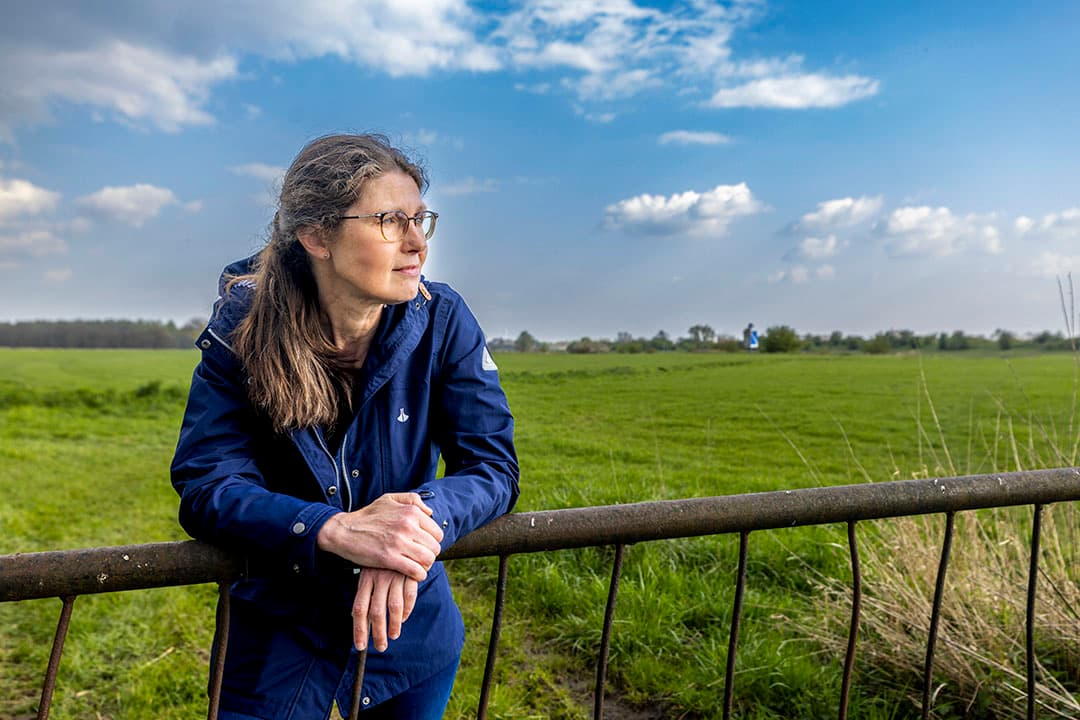 Margreet Welink heeft een boek geschreven: Ode aan de boer. - Foto: Koos Groenewold
