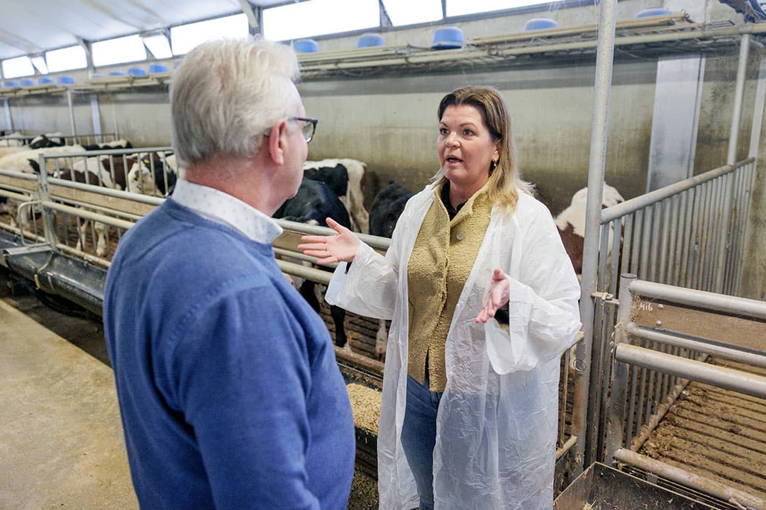Minister Christianne van der Wal (Natuur en Stikstof) op werkbezoek in Lunteren (Gld.) - Foto: Herbert Wiggerman