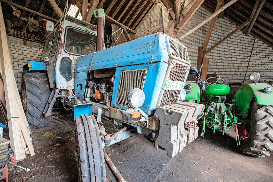 Dit is een Fortschritt zt300d, uit 1983.