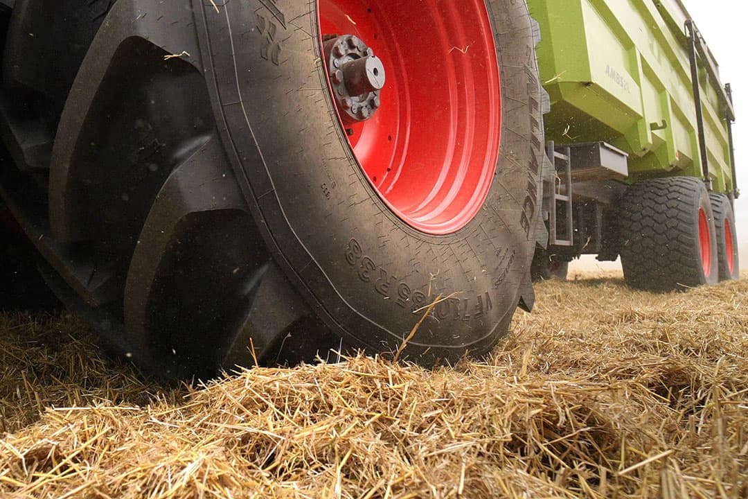 De Agriflex+ 372-serie van bandenfabrikant Alliance bestaat nu uit 18 verschillende bandenmaten. - Foto: Alliance