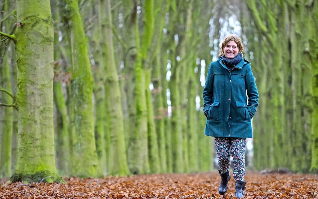 Annie van de Pas (van Natuur- en Milieufederaties): “Er zijn boeren die stappen vooruit willen zetten , en er zijn burgers die hen daarbij graag willen ondersteunen.” - Foto: Jack Tillmans