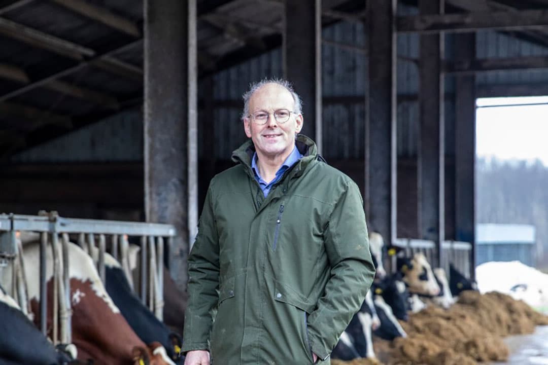Gerbrand van 't Klooster is directeur van de Federatie Particulier Grondbezit (FPG), organisatie van grondeigenaren. Van 't Klooster is tevens melkveehouder in Friesland. - Foto's: Anne van der Woude