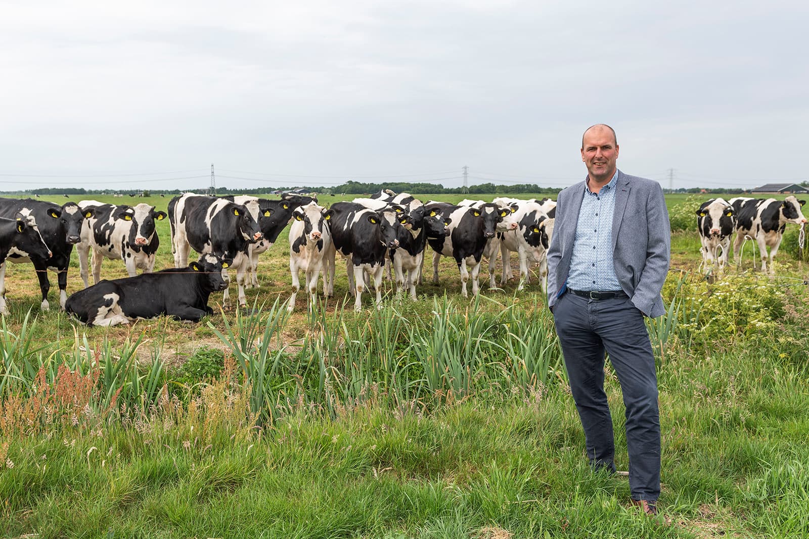 NVM-bestuurslid en voorzitter van de vakgroep Agrarisch & Landelijk Jos Ebbers. Foto: NVM