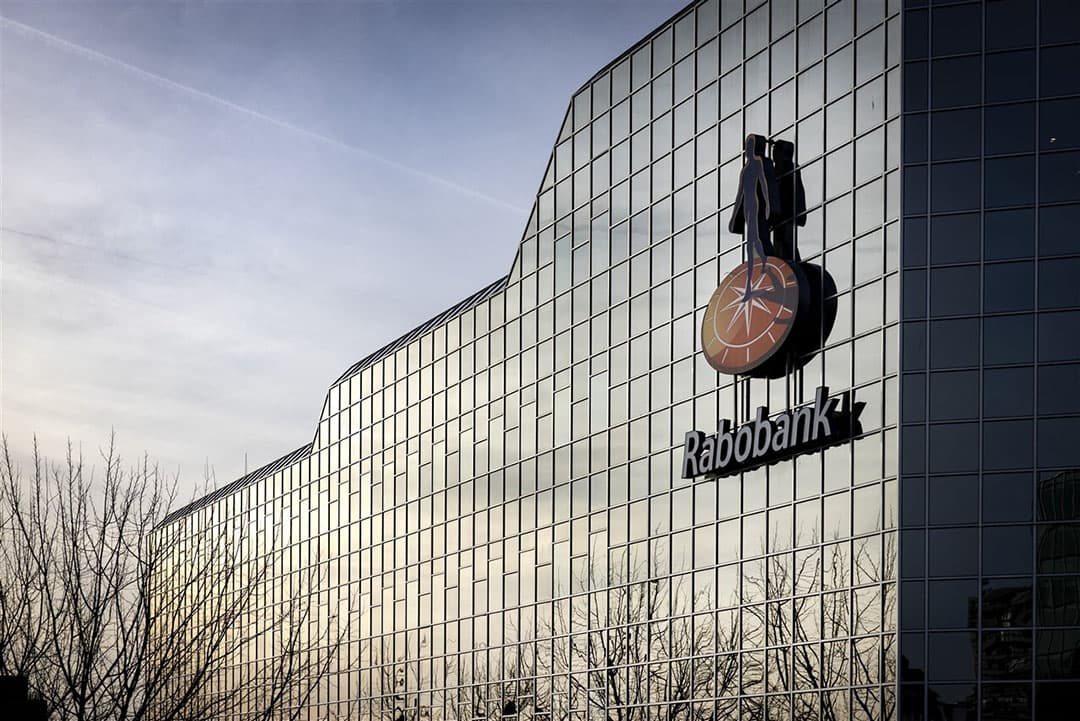 Rabobank presenteerde vandaag de jaarcijfers 2022 op het hoofdkantoor in Utrecht. De kredietverstrekking aan melkveehouders en varkenshouders daalde. - Foto: ANP/Ramon van Flymen