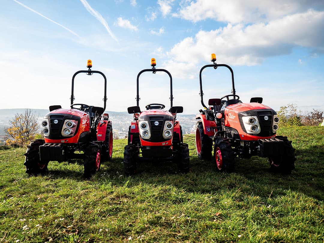 De Compax-serie bestaat uit drie modellen. Zetor breidt de serie uit naar zes trekkermodellen en voegt de CL 20, CL 26 en CL 26 Plus toe, met vermogens die variëren van 18 tot 37 pk. - Foto's Zetor