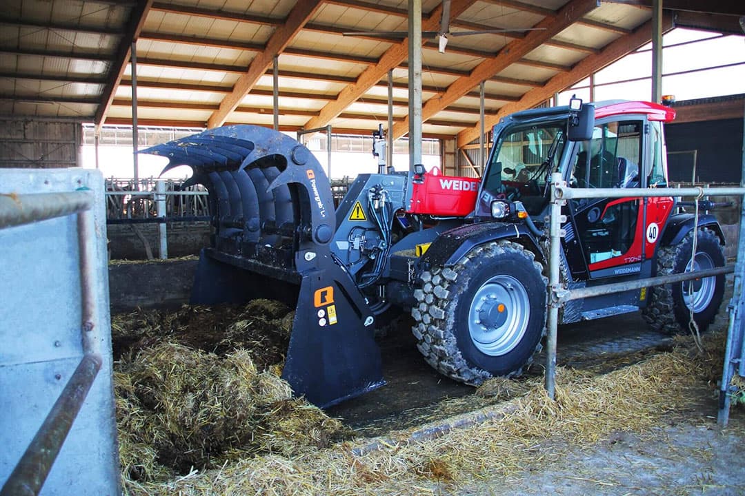 De nieuwe Powergrab-bakken L+ en XL+ zijn de jongste toevoegingen aan het assortiment van Quicke. De bakken zijn geschikt voor voorladers, verreikers en shovels. - Foto's: Quicke